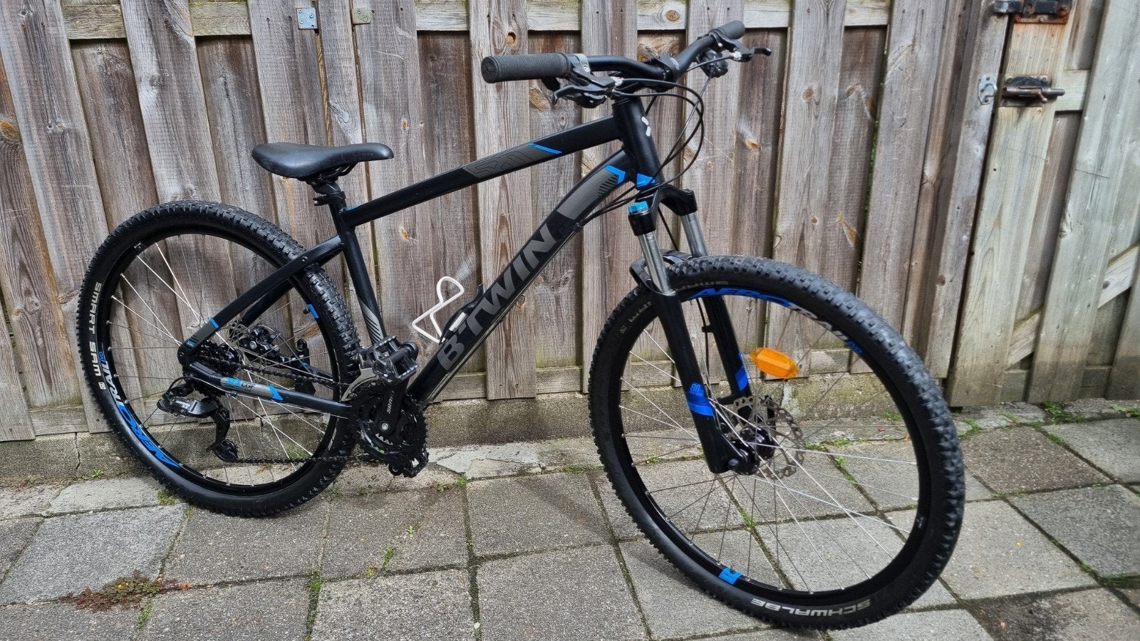 Stoere Kinder Mountainbike Rockrider met Schijfremmen 27.5", Fietsen en Brommers, Fietsen | Jongens, Gebruikt, Versnellingen, Btwin Rockrider