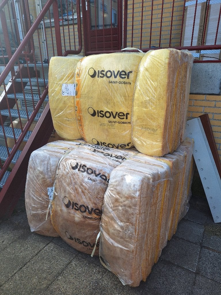 Isover isolatie, Ophalen, 12 cm of meer, Nieuw, 15 m² of meer