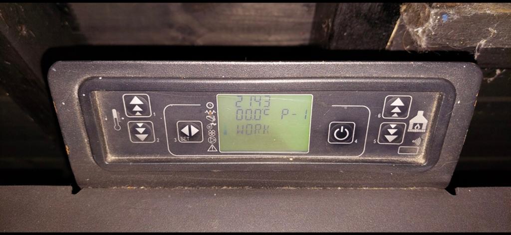 Pelletkachel 8 kw, Ophalen of Verzenden, Gebruikt, Vrijstaande haard