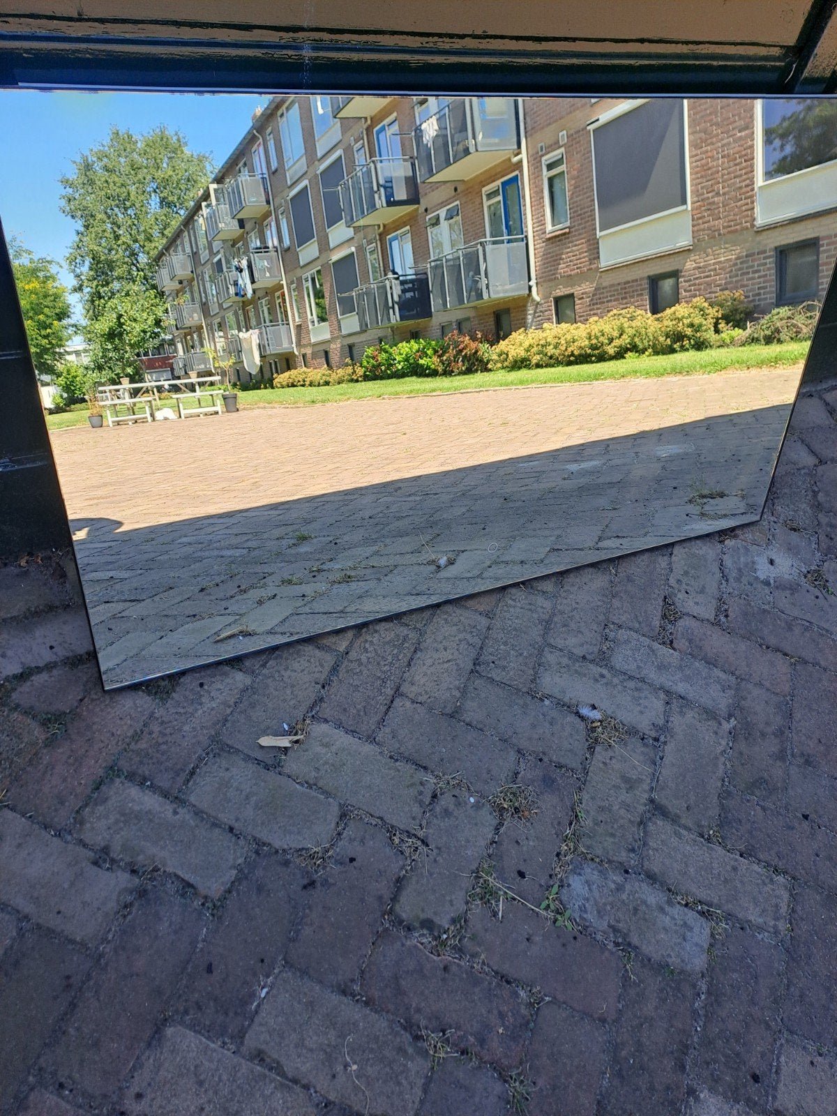 te koop mooie badkamer spiegel, Ophalen, 50 tot 100 cm, Overige typen, Minder dan 100 cm