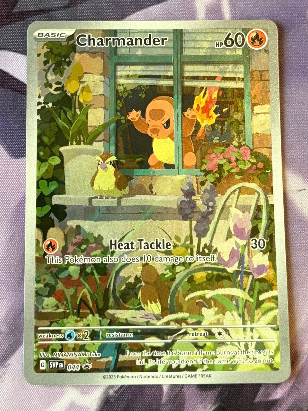 Charmander SVP 044 – Obsidian Flames Promo, Verzenden, Nieuw, Losse kaart