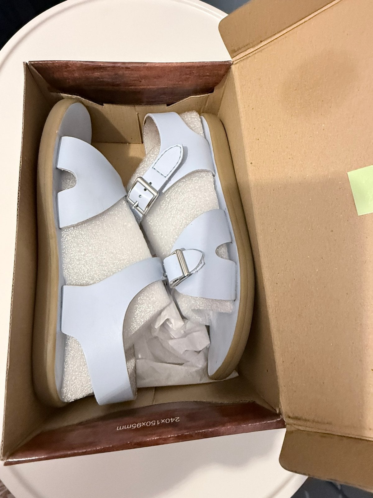 Kinder sandalen voor meisje maat 34 lichtblauw, Meisje, Overige typen, Ophalen of Verzenden, Zo goed als nieuw
