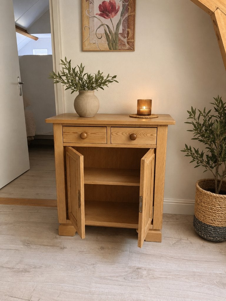 Grenen kastje wandkastje nachtkasje, Ophalen, Gebruikt, 50 tot 100 cm, Grenenhout