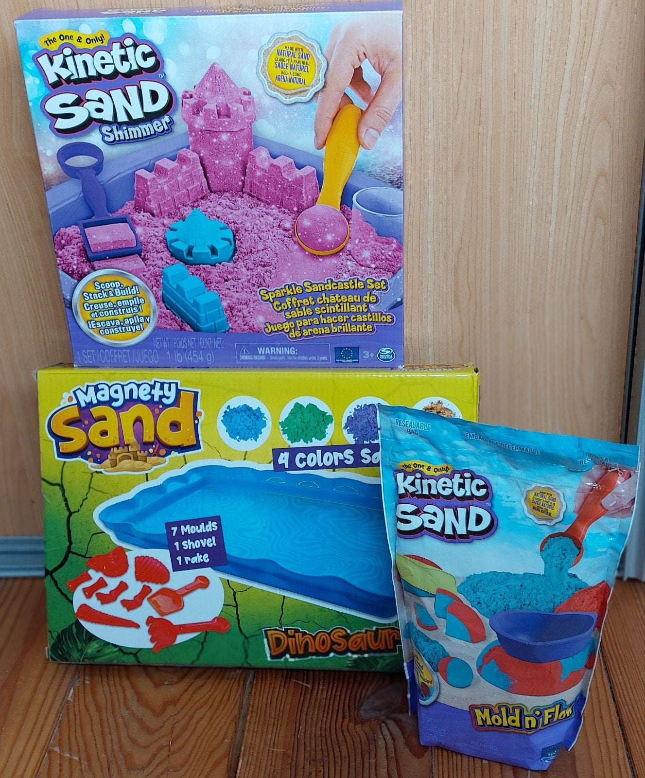 Kinetic Sand & Magnety Sand speelsets, Ophalen of Verzenden, Nieuw