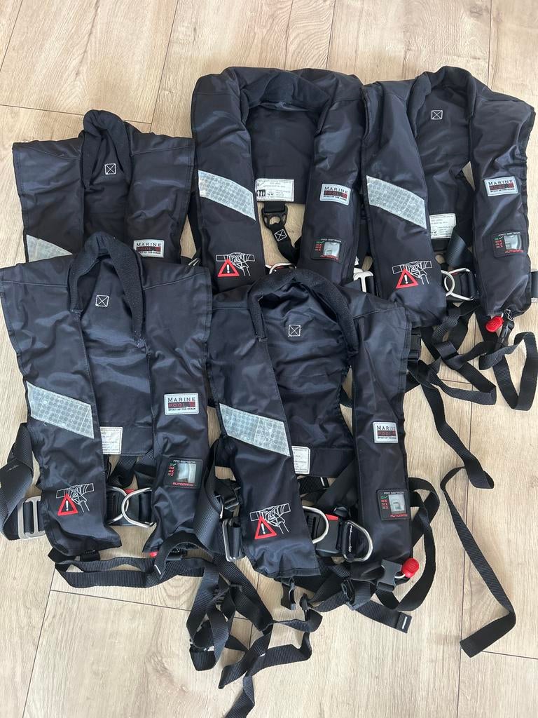 Automatisch reddingsvest 5x - MarinePool, Ophalen of Verzenden, Zo goed als nieuw, Dame of Heer, Reddingsvest of Zwemvest