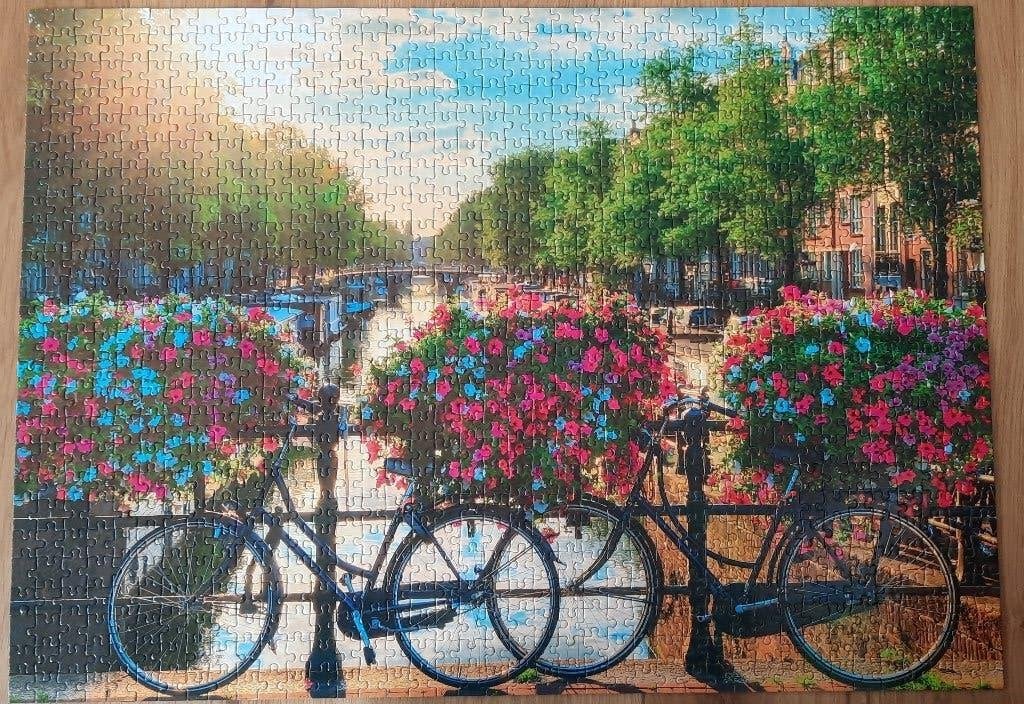 Legpuzzels 4 stuks, Verzenden, 500 t/m 1500 stukjes, Gebruikt, Legpuzzel