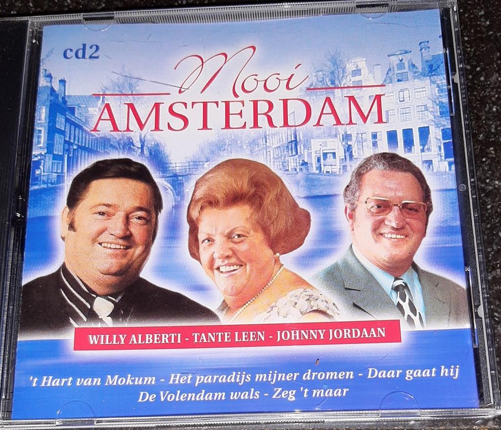 Mooi Amsterdam cd 2, Ophalen of Verzenden, Zo goed als nieuw, Levenslied of Smartlap