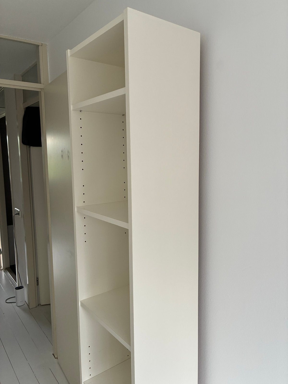 Ikea Billy boekenkast - smal en hoog (40x28x202 cm), Ophalen, Met plank(en), Minder dan 50 cm, Gebruikt