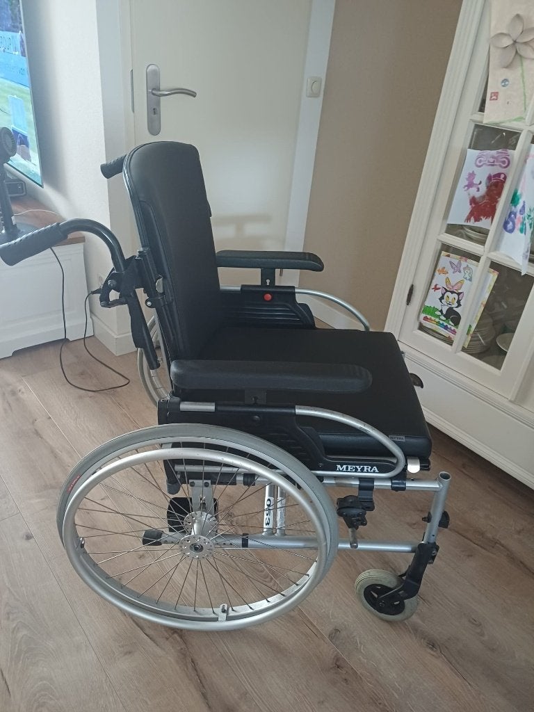 Rolstoel (inklapbaar), Ophalen, Inklapbaar, Gebruikt, Duwrolstoel