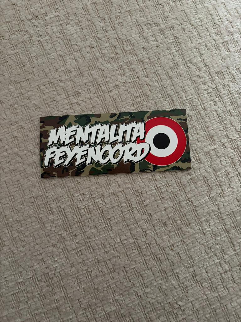 Feyenoord sticker, Verzenden, Nieuw, Overige typen