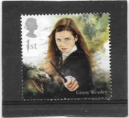 Engeland 2018 Harry Potter - Ginny Weasley, Verzenden, Gestempeld