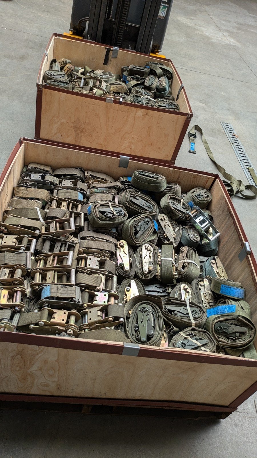400 nieuwe spanbanden met euroclips., Ophalen, Nieuw