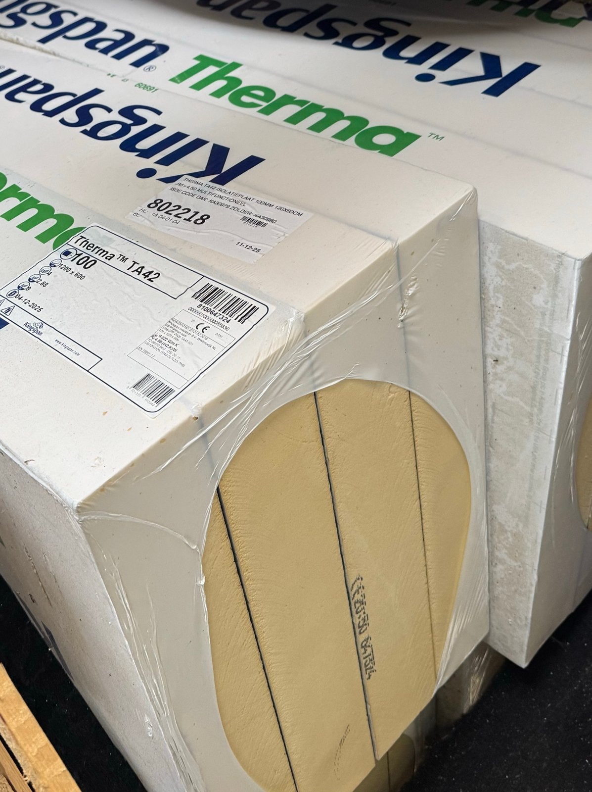 Kingspan Therma TA42 PIR platen, Ophalen, Dakisolatie, 10 tot 15 m², Zo goed als nieuw