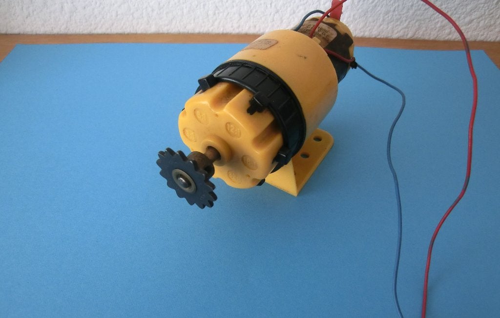 Meccano motor met vertragingen + tandwielen, Ophalen of Verzenden