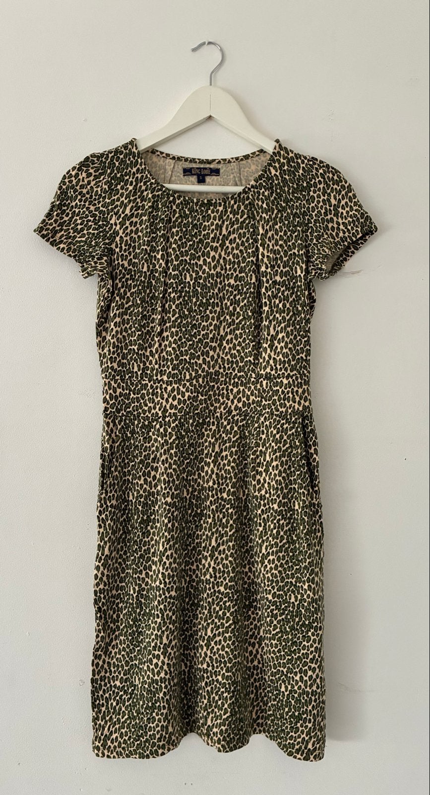 King Louie Mona Dress dierenprint maat S met zakken, Kleding | Dames, Jurken, Meerkleurig, Ophalen of Verzenden, Zo goed als nieuw