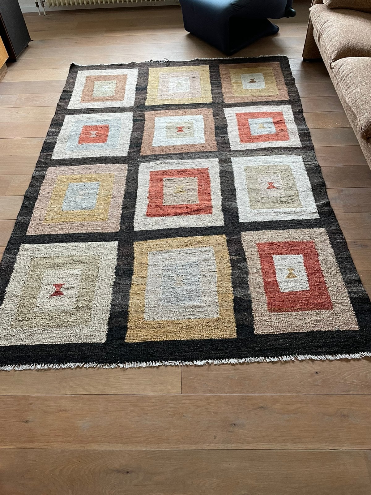 Wollen vloerkleed, Ophalen of Verzenden, Rechthoekig, 200 cm of meer