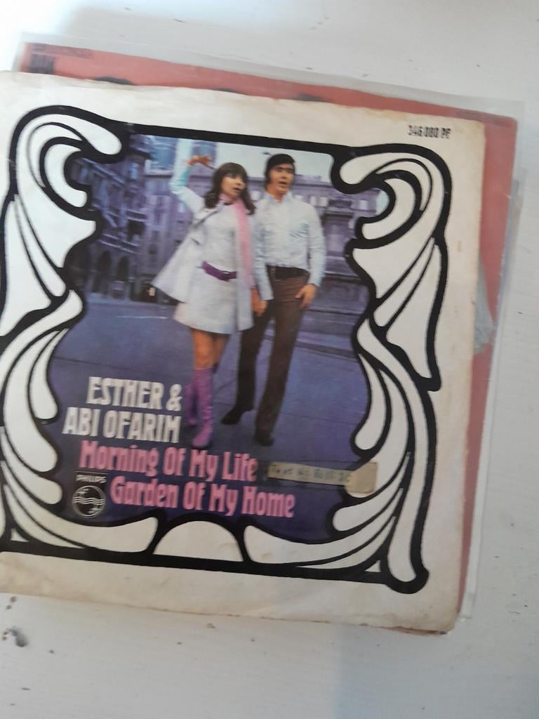 Esther & abi ofarim 7inch morning of my life, Ophalen of Verzenden, Zo goed als nieuw, Pop