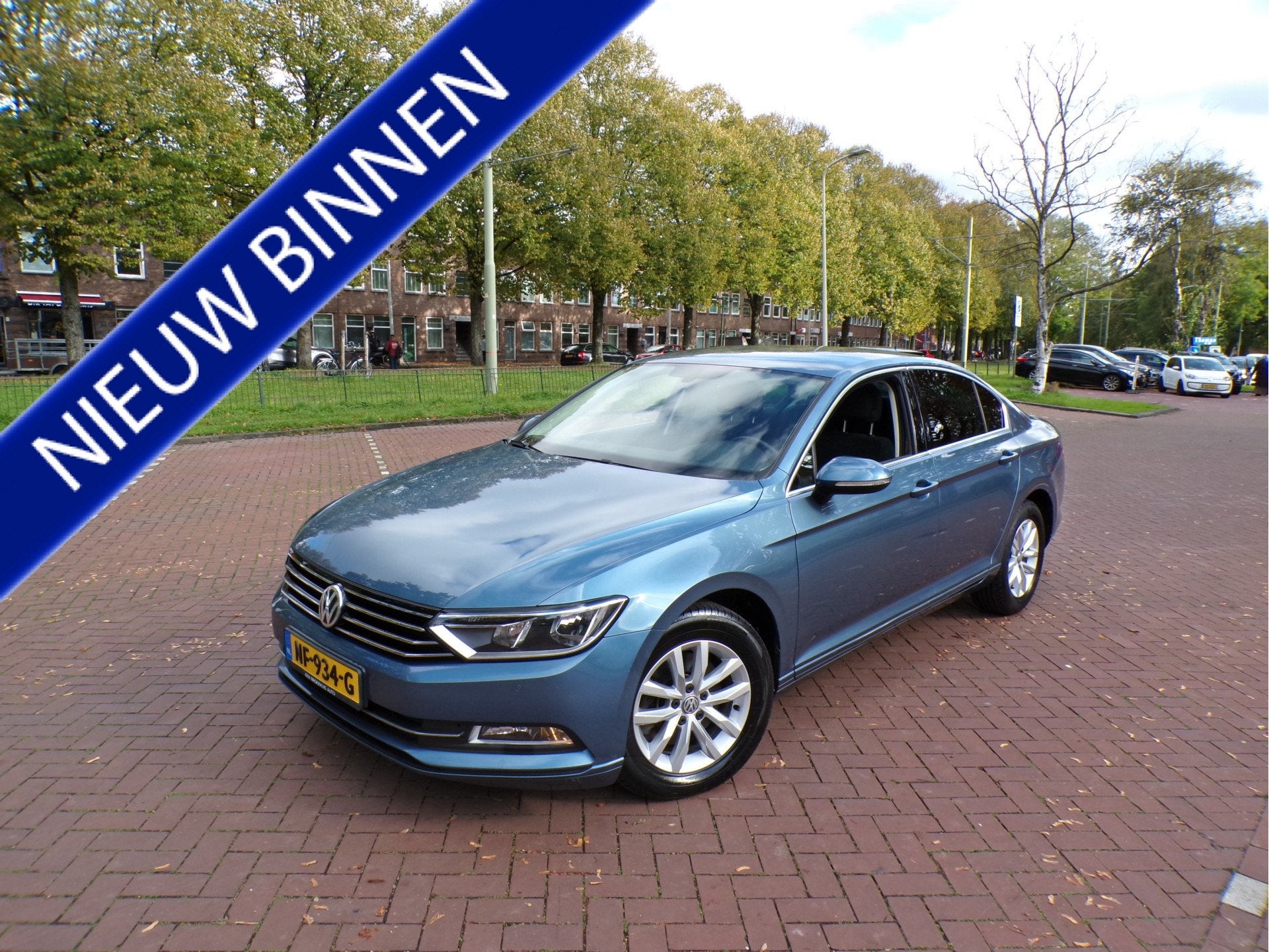 Volkswagen Passat 1.4 TSI Comfortline (bj 2017), Voorwielaandrijving, Gebruikt, 4 cilinders, Blauw