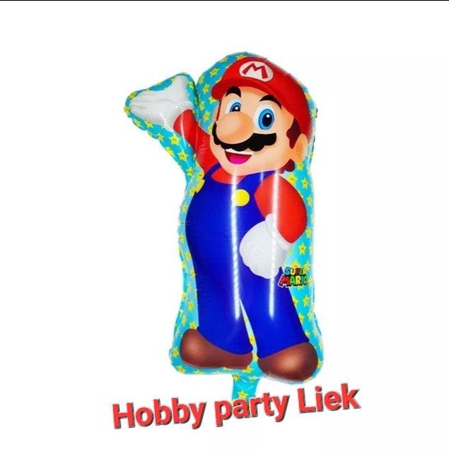 SUPER GAAF MARIO pakket nr 1- nr M68G, Ophalen of Verzenden, Nieuw, Versiering, Verjaardag