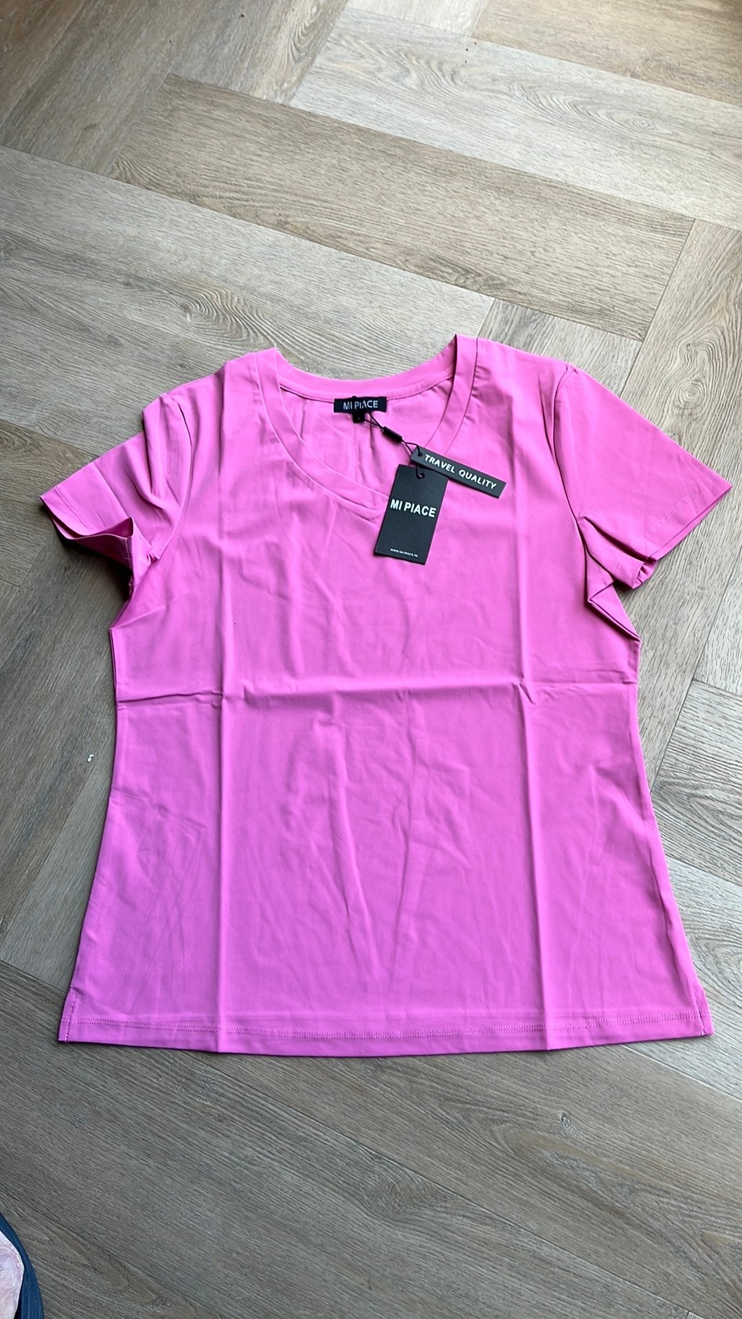 Dames shirt maat L Mi Piace, Maat 42/44 (L), Nieuw, Ophalen of Verzenden, Korte mouw