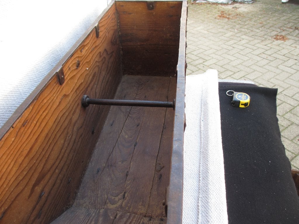 Antieke houten graanschep, Ophalen of Verzenden