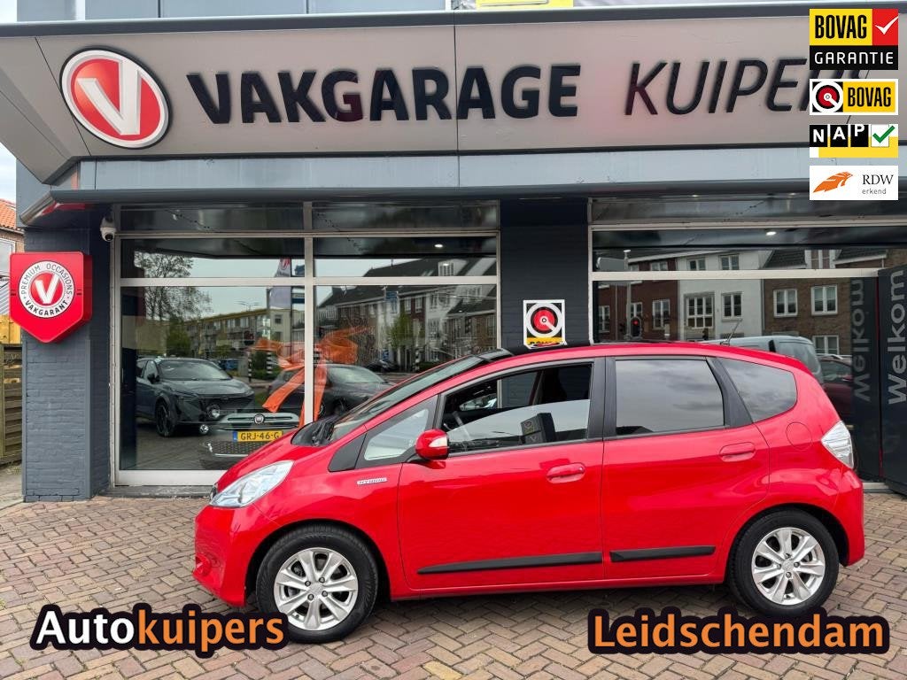 Honda Jazz 1.4 Hybrid Elegance, Auto's, Honda, Euro 5, Gebruikt, Automatische klimaatregeling, 4 cilinders