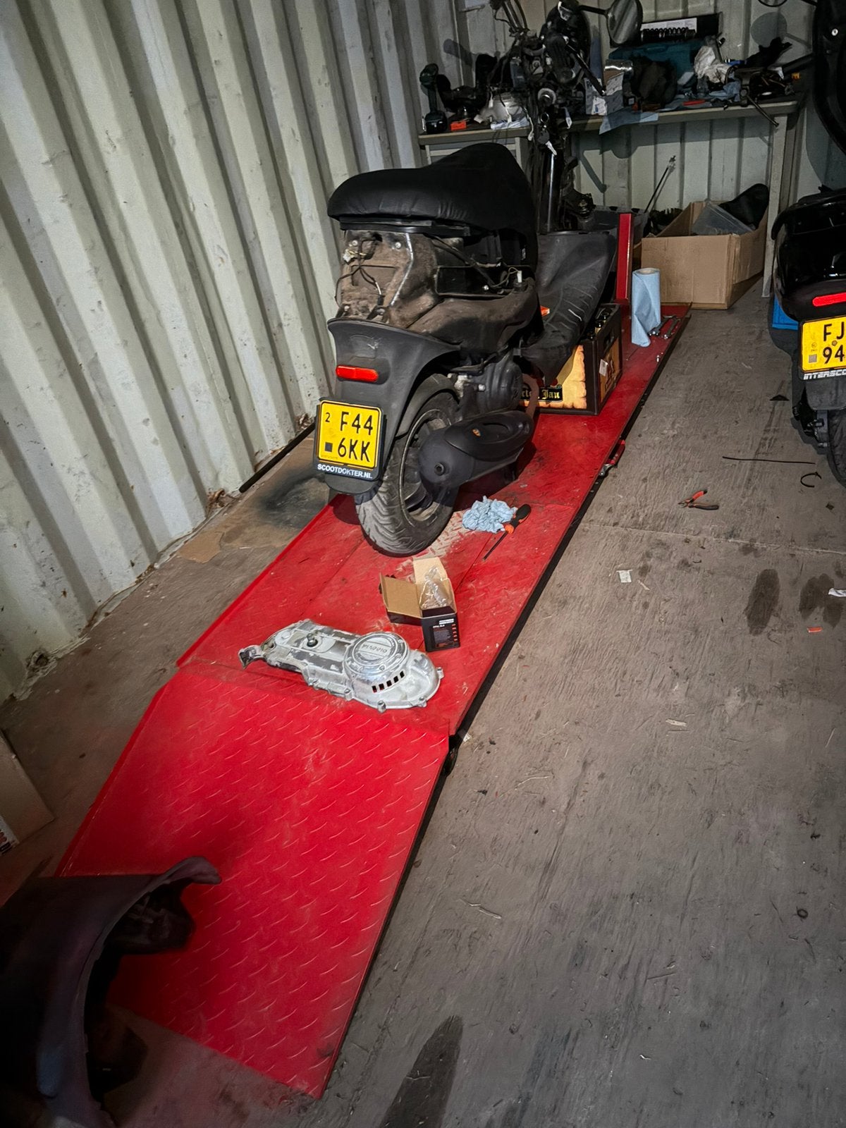HBM Motorbrug in goede staat, Ophalen
