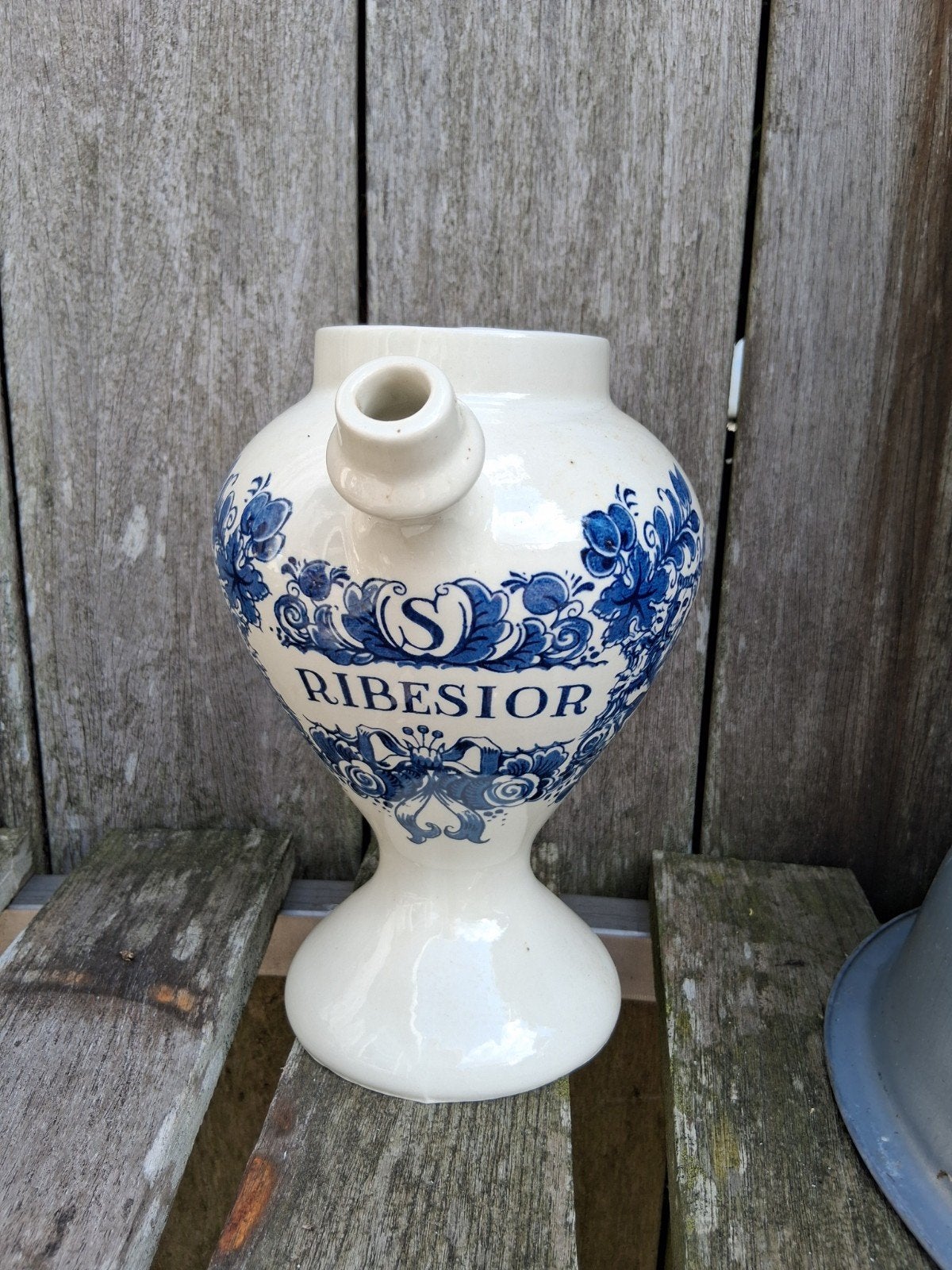Antieke apothekerspot 'S Ribesior' - Koninklijke Goedewaagen, Ophalen