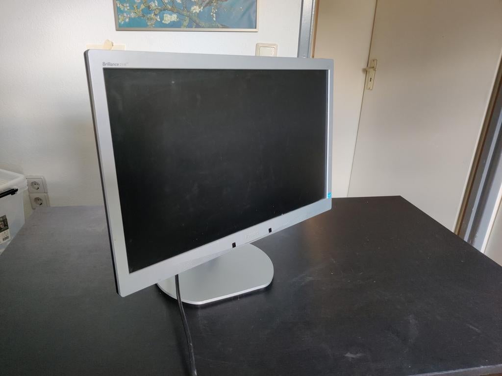 Philips Brilliance 231B 24 inch Full HD Monitor HDMI, Philips, Gebruikt, Full HD, In hoogte verstelbaar