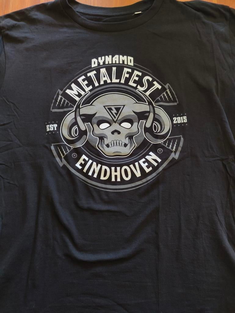Dynamo Metalfest Eindhoven T-shirt Zwart, Zwart, Ophalen of Verzenden, Zo goed als nieuw, Dynamo Metalfest