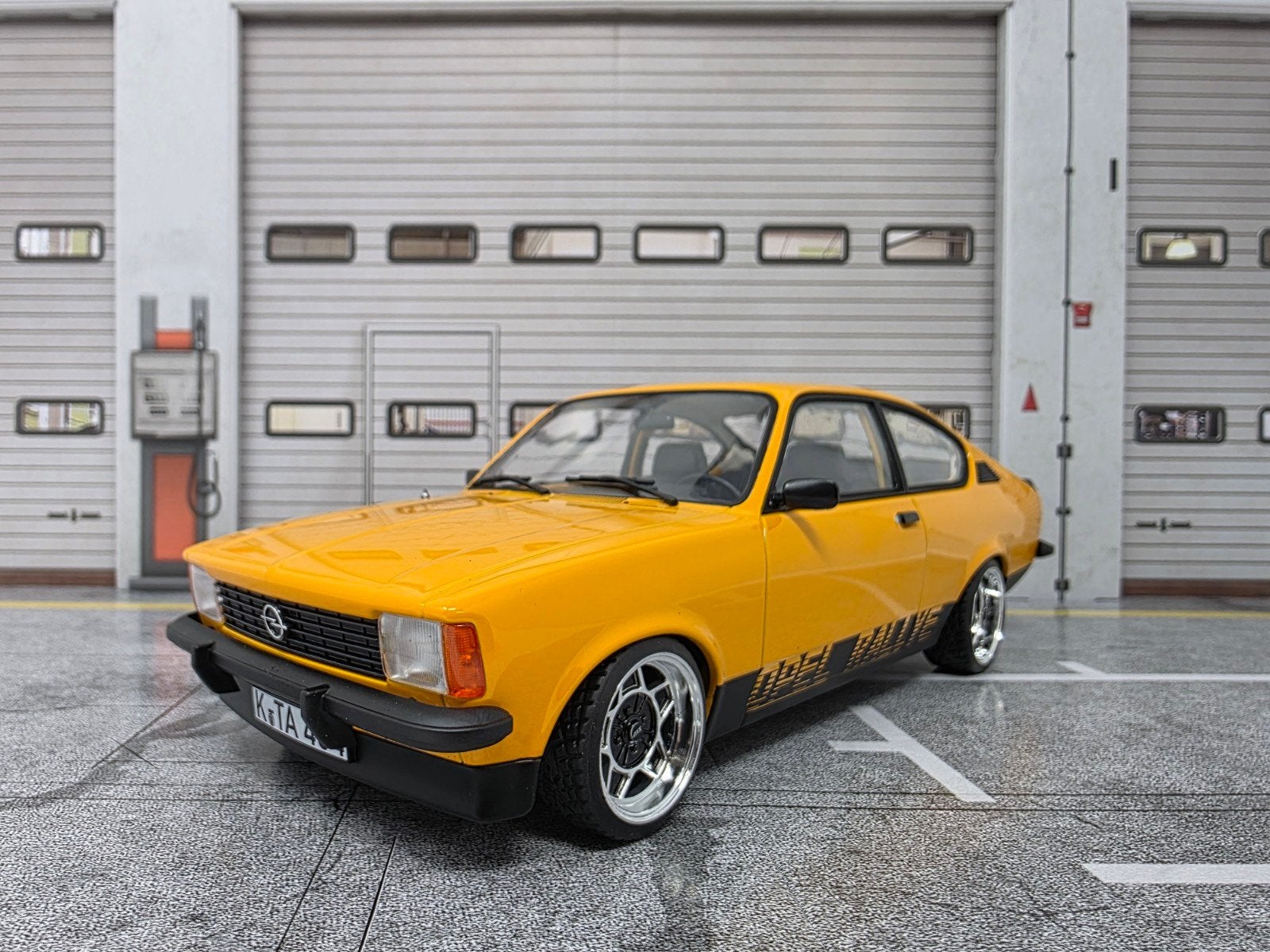 Opel Kadett C Coupe Rallye 2.0E 1:18 in OVP verlaagd op ATS, Hobby en Vrije tijd, Ophalen of Verzenden, Nieuw, Norev
