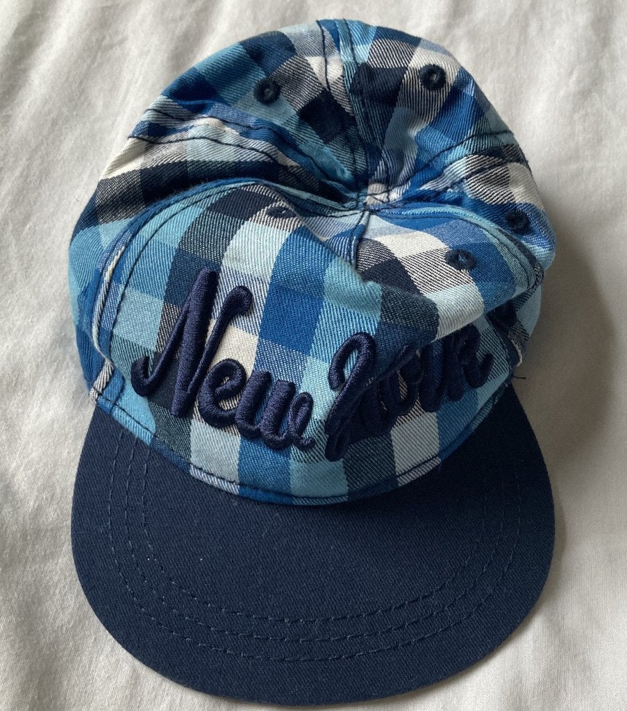 H&M baby pet 68 new york, Kinderen en Baby's, Babykleding | Petten en Hoeden, Verzenden, H&M, Maat 68, Jongetje