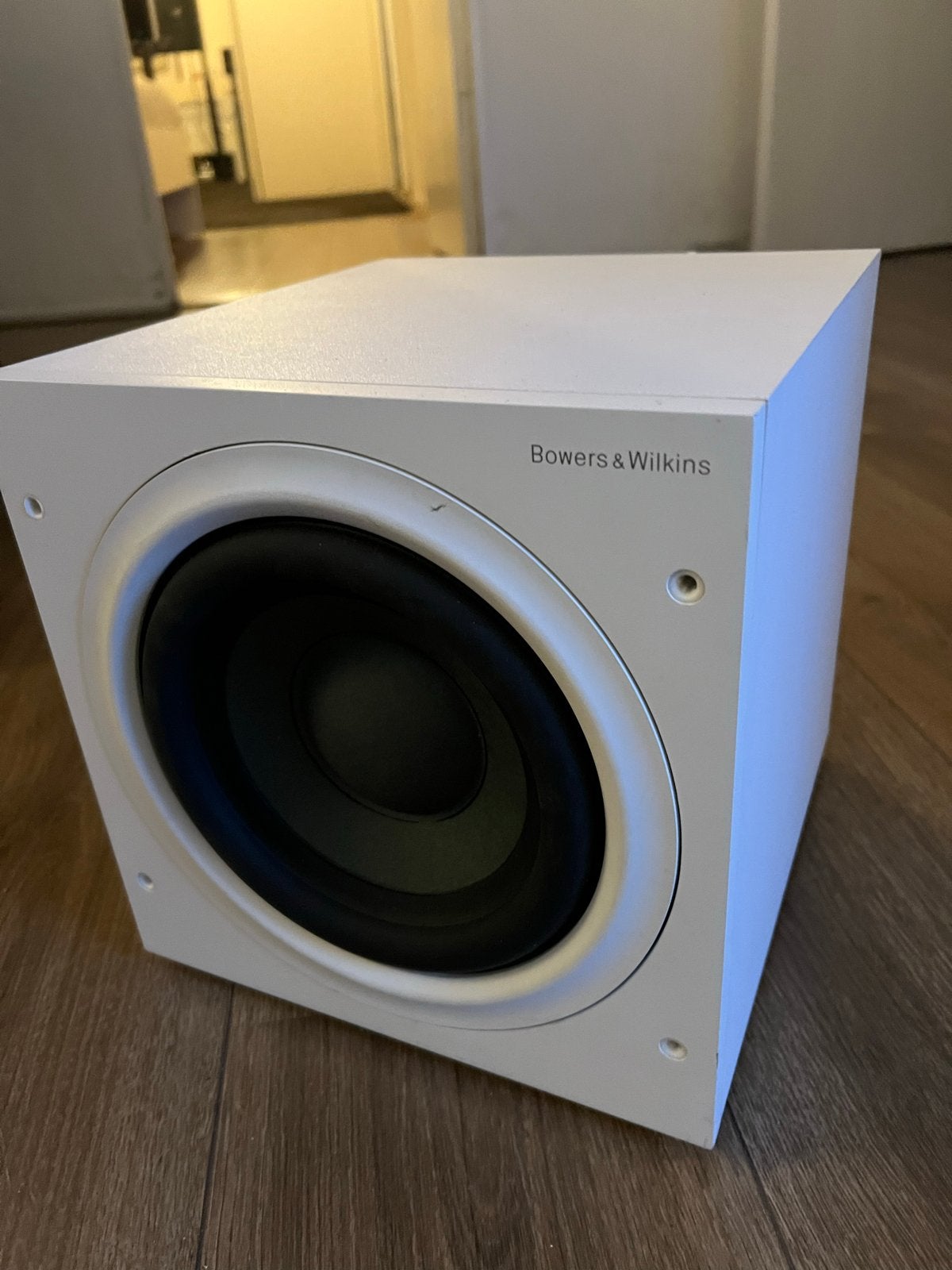 B&W ASW 608 Subwoofer, Audio, Tv en Foto, 150 watt of meer, Subwoofer, Ophalen of Verzenden, Zo goed als nieuw