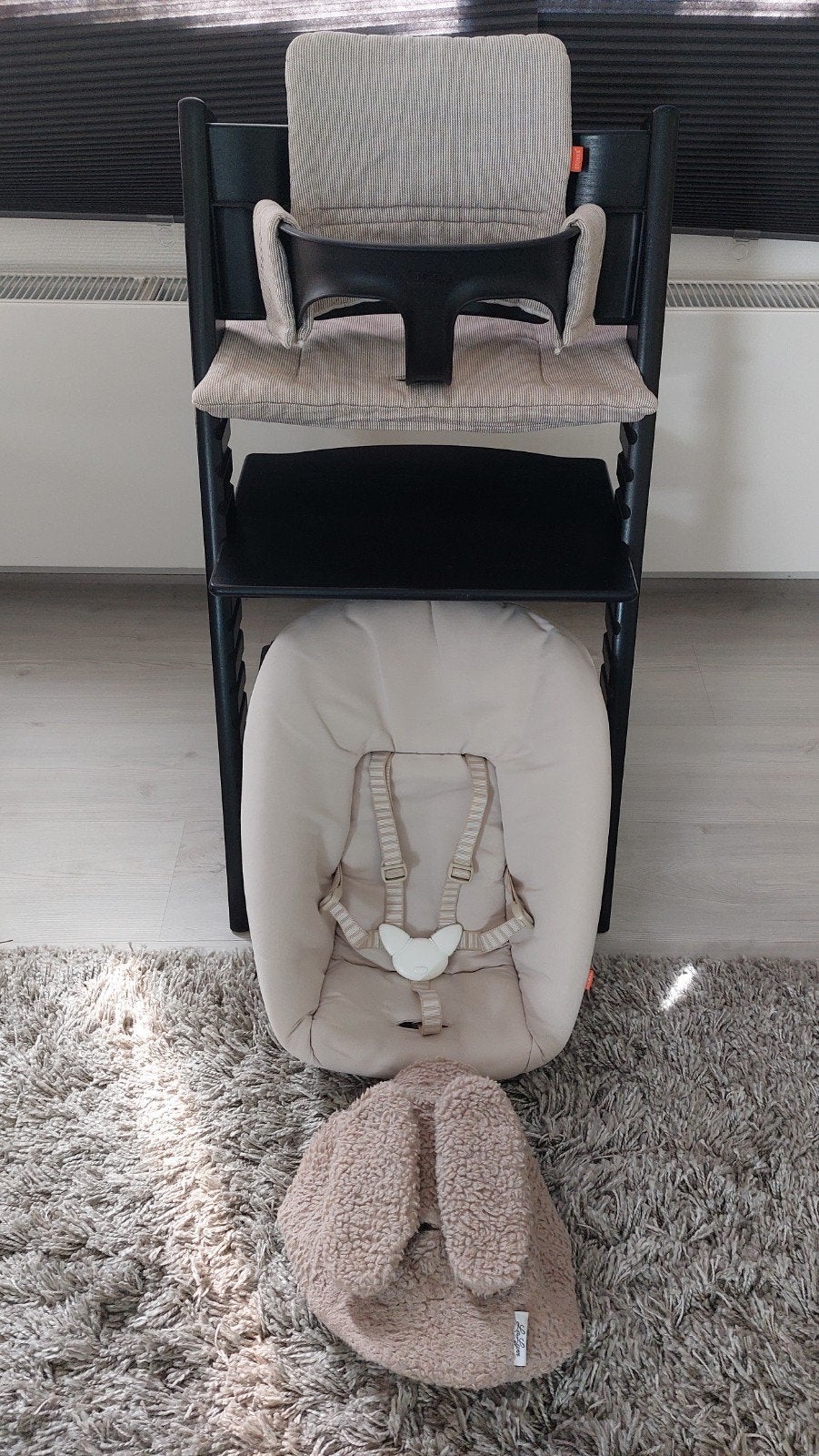 Zeer compleet! Tripp Trapp, newborn, babyset, kussenset etc, Kinderen en Baby's, Kinderstoelen, Ophalen, Gebruikt, Meegroeistoel