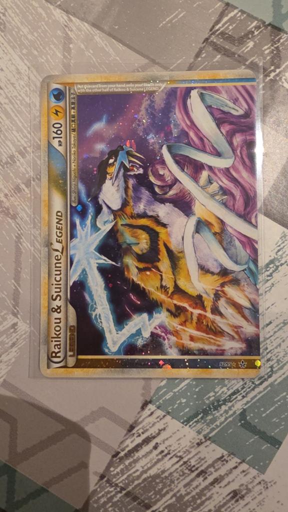 Raikou & suicune legend, Ophalen of Verzenden, Nieuw, Losse kaart, Foil