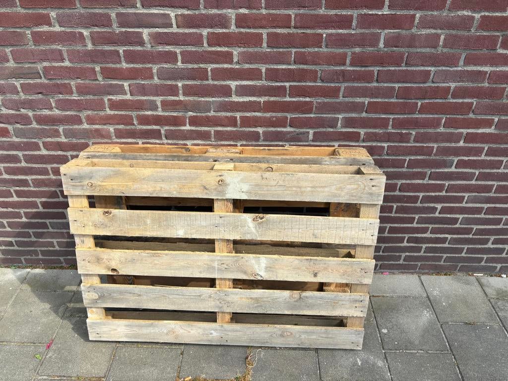 Statiegeld pallets - Stevige houten pallets, Ophalen