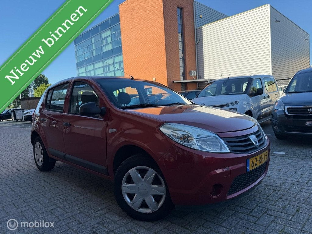 Dacia Sandero 1.2 Benzine 5 deurs, Auto's, Dacia, Bedrijf, Te koop, Sandero, ABS, Airbags, Alarm, Startonderbreker, Benzine, Euro 5