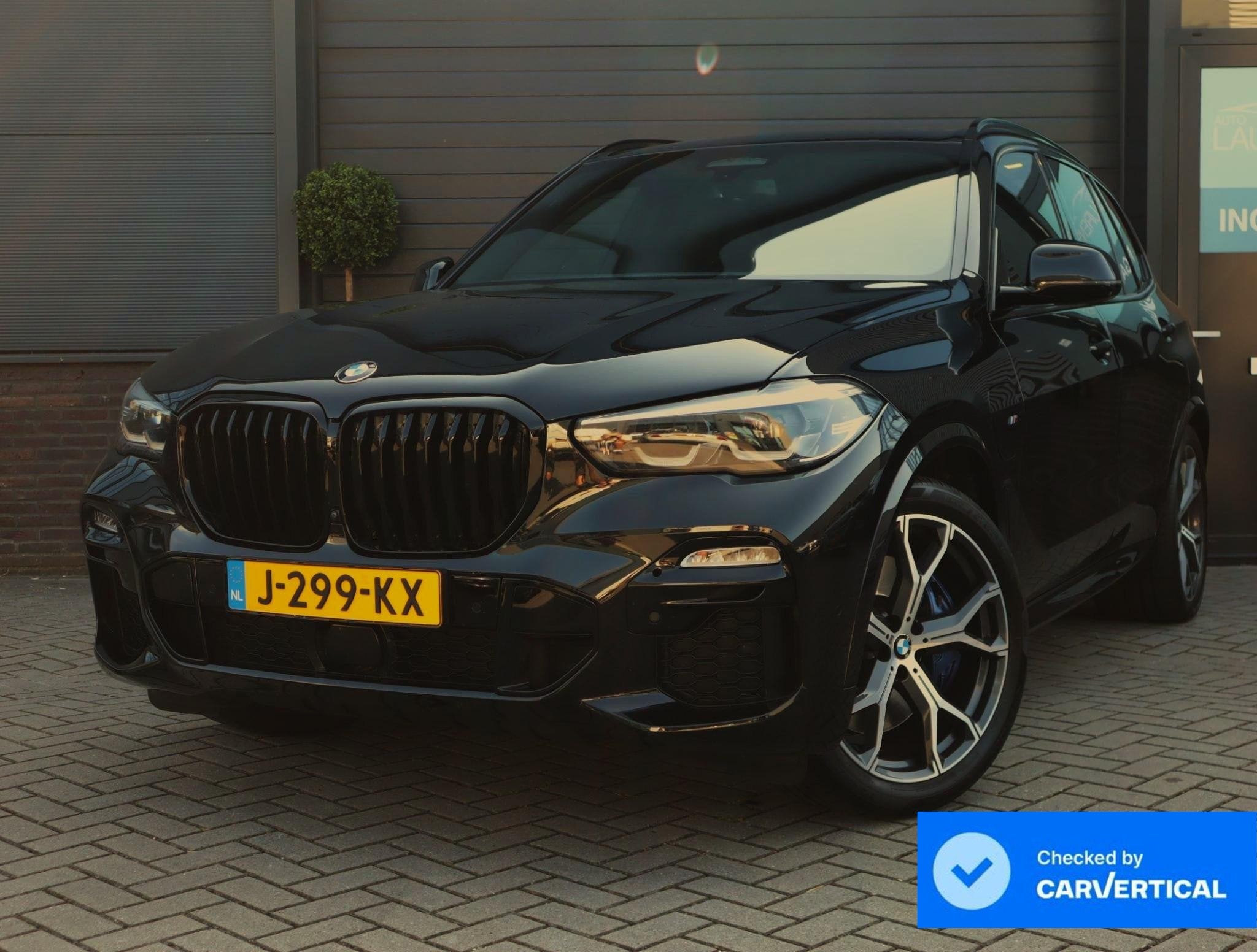 BMW X5 xDrive45e M Sport High Executive | Pano | H+K | Trekh, Auto's, BMW, Gebruikt, 394 pk, Zwart, Vierwielaandrijving
