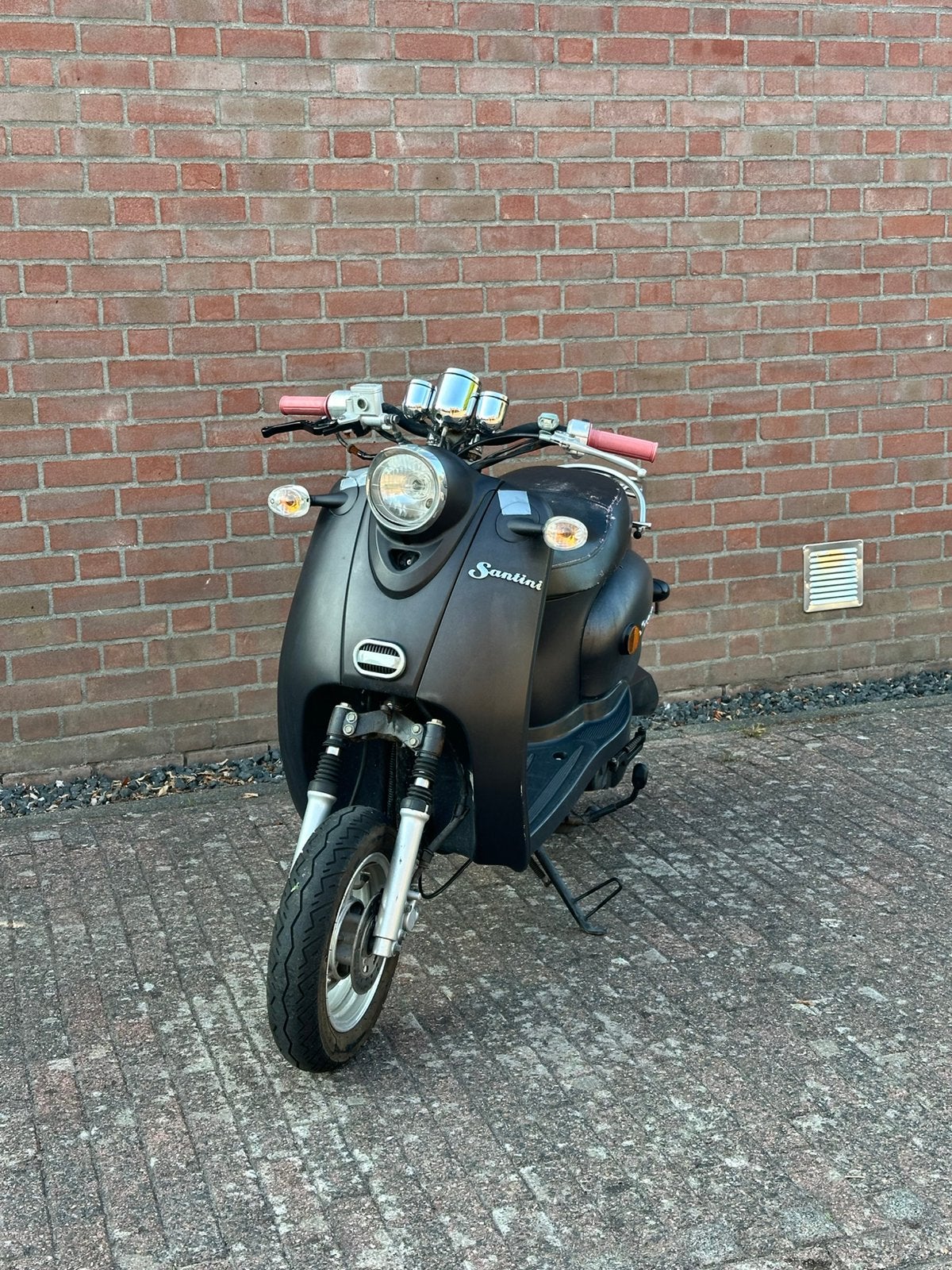Santini remo scooter snor, Ophalen, Zo goed als nieuw, Benzine, Overige merken
