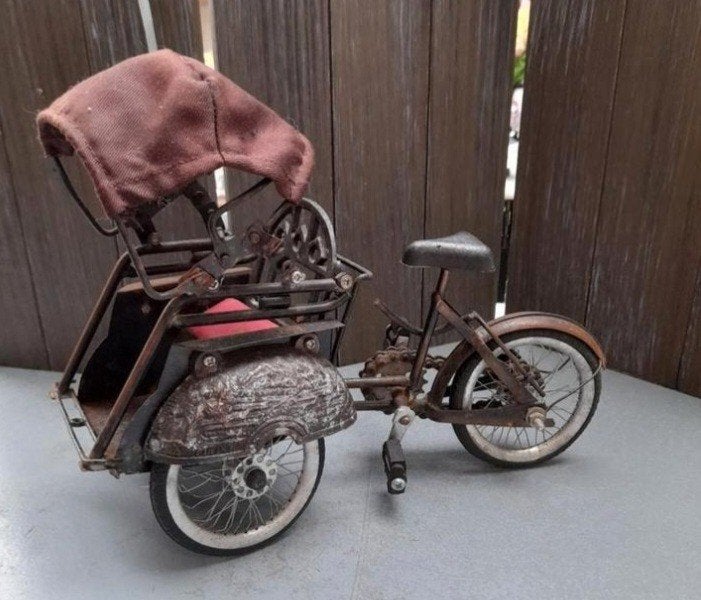 Mooie ritsha deco, Ophalen of Verzenden, Zo goed als nieuw, Auto's