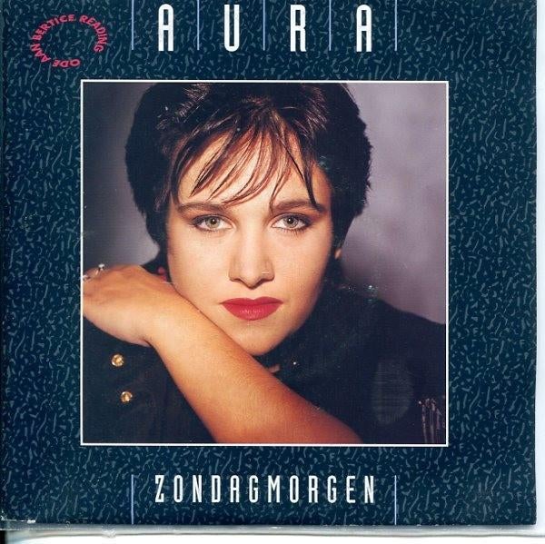 Single - Aura - Zondagmorgen, Beschermende buitenhoes, Ophalen of Verzenden, Zo goed als nieuw, Pop