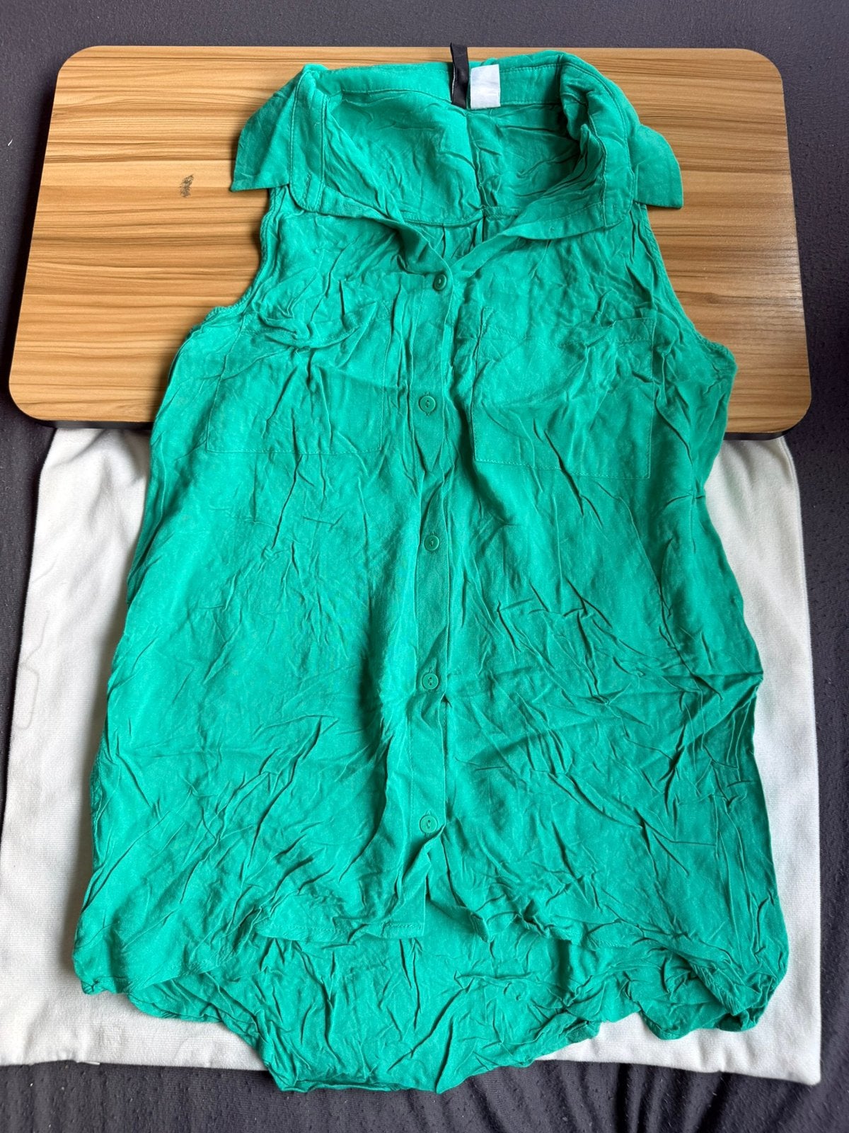 Groene blouse maat 34, Ophalen of Verzenden, Zo goed als nieuw, Maat 34 (XS) of kleiner, Groen