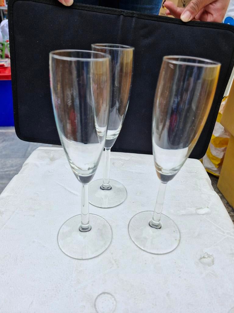 Champagne glazen, Ophalen, Zo goed als nieuw, Overige typen