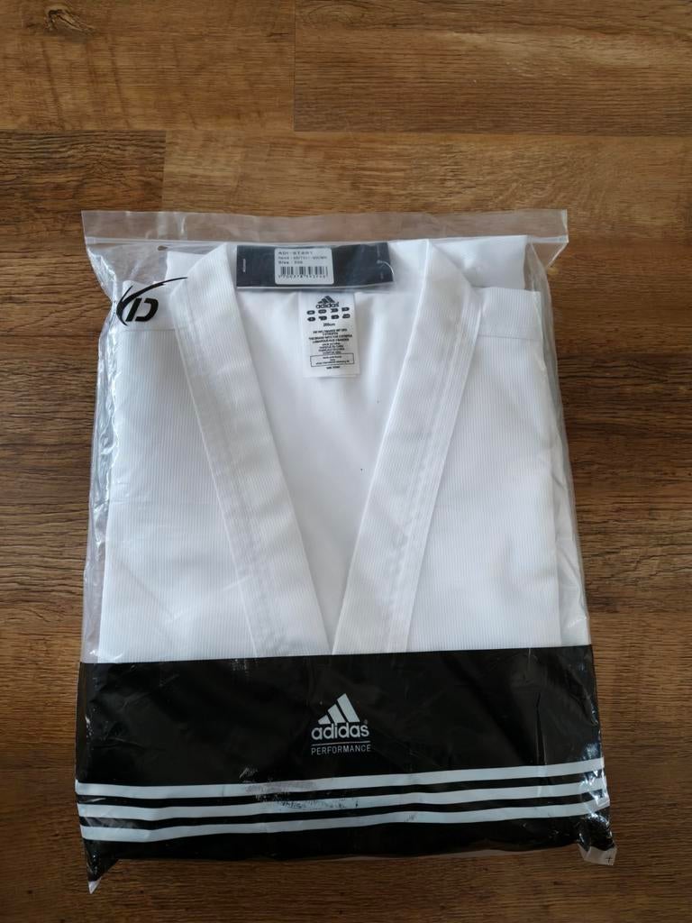 Adidas Taekwondo pak - Maat 200, Ophalen of Verzenden, Nieuw, Taekwondo, Vechtsportpak