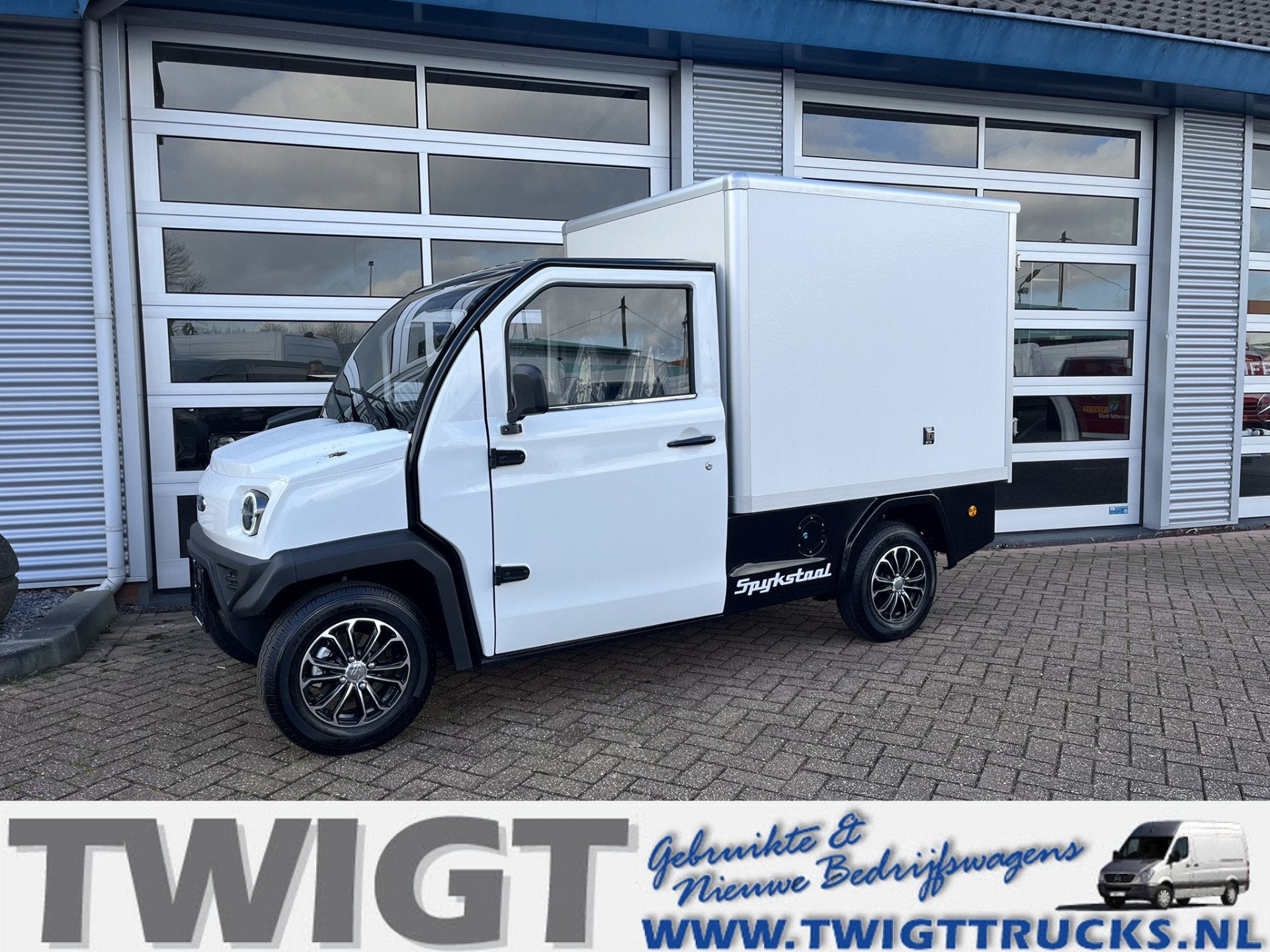 Spijkstaal IONA xs EV 100% Electrisch /Airco/Camera NIEUW, Gebruikt, Wit, 23 kWh, 2 stoelen