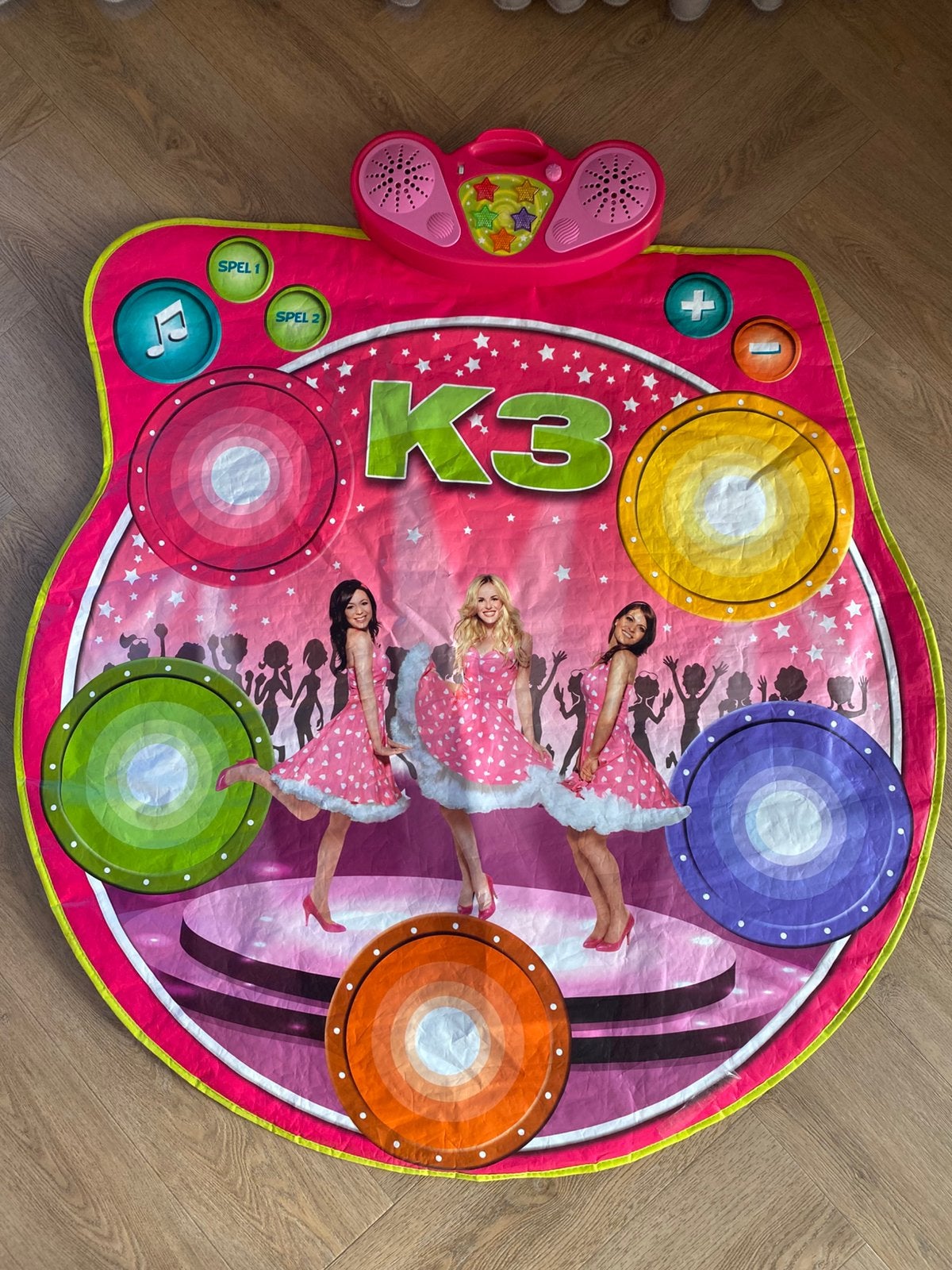 K3 speelmat / muziekmat, Ophalen, Gebruikt