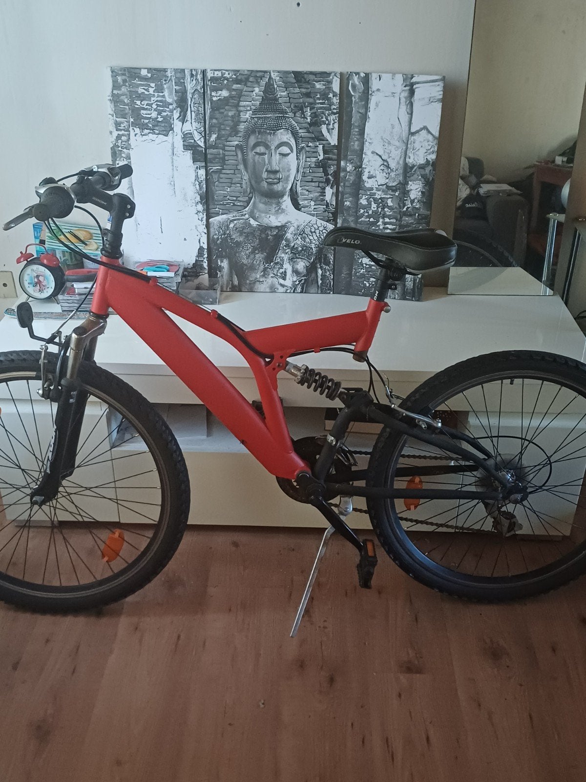 Fiets , mountainbike , vriendelijke prijs , BMX, Fietsen en Brommers, Fietsen | Crossfietsen en BMX, Ophalen, Staal, 24 inch of meer