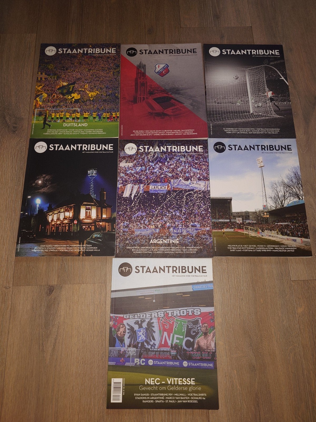 Staantribune Voetbalcultuur Tijdschriften - 7 Nummers, Boeken, Ophalen of Verzenden, Zo goed als nieuw, Sport en Vrije tijd
