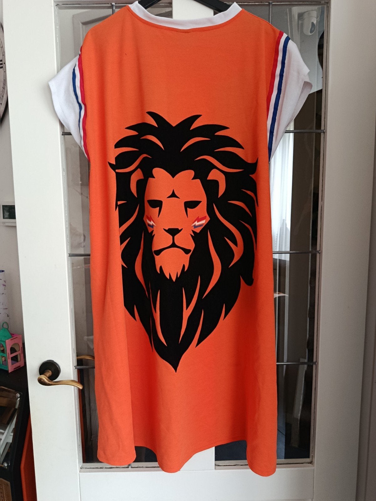 Jumbo Juichcape - Oranje Leeuw - Zo goed als nieuw, Zo goed als nieuw, Jumbo, Kleding, Oranje of Koningsdag