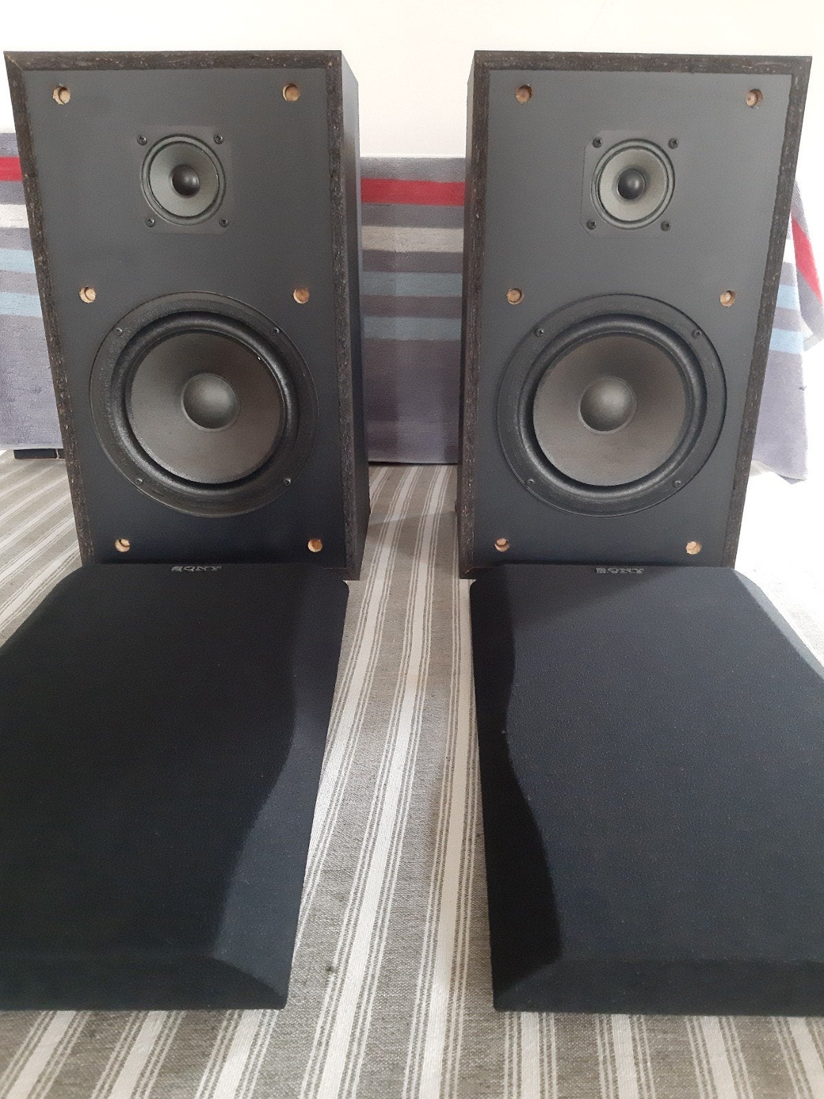 Sony tafel luidsprekers SS-A109, Audio, Tv en Foto, Luidsprekers, Ophalen, Gebruikt, 60 tot 120 watt, Sony